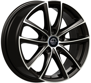 Informacin de BMW WD001, GLOSSY BLACK POLISHED, 5X112, 17 x 7"